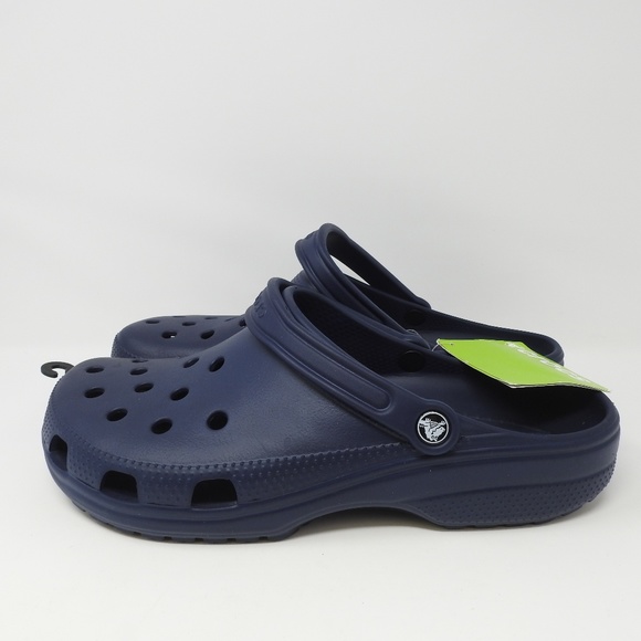 CROCS Shoes - CROCS Classic Navy Roomy Fit Unisex 12 NWT